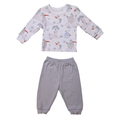 Пижама Необычные птички Чуди Кидс 094123 белый 01